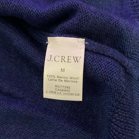J Crew Merino ZipUp Cardigan Sweater - Picture 3 of 3